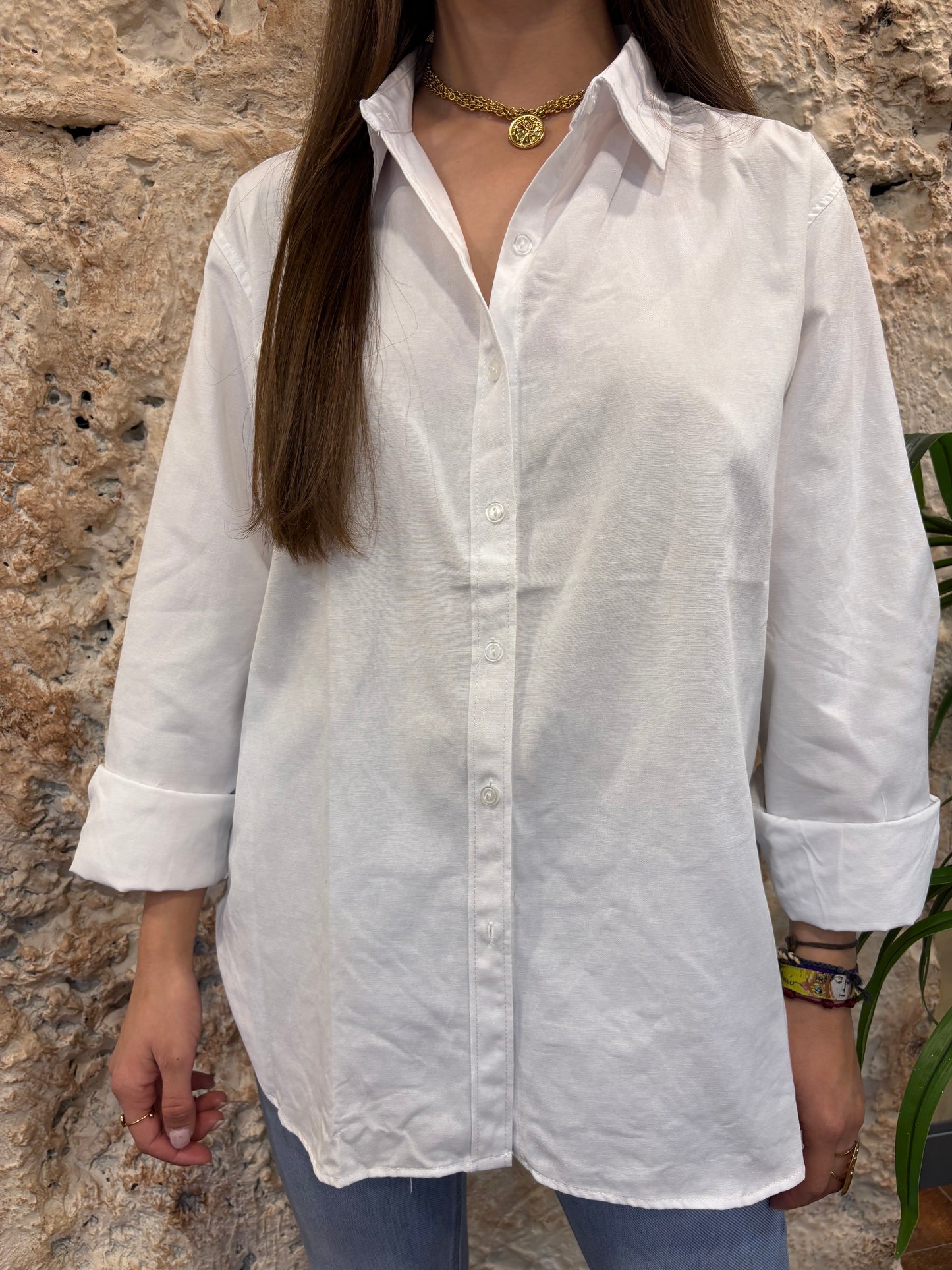 CAMISA OXFORD BLANCA